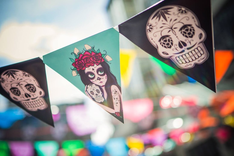 Garage Projects Day of the Dead Bunting