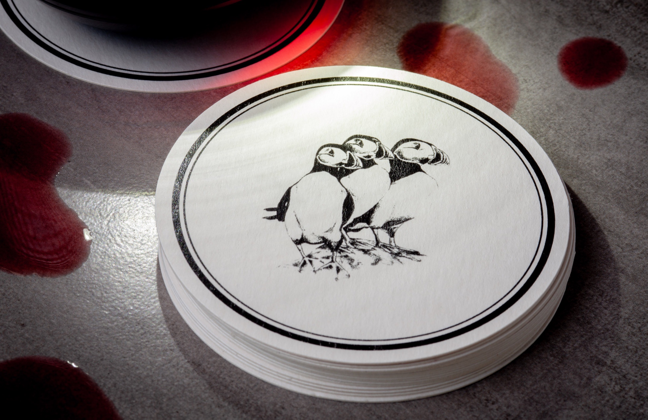 Custom coaster printing in Wellington – eco-friendly drinks coasters NZ – full colour, custom shape options