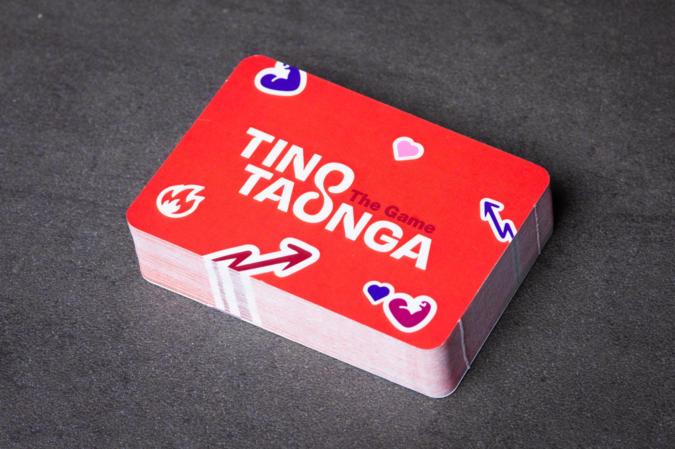 Custom playing card deck and tuck-in carton printed for The Salvation Army Tino Taonga youth engagement initiative in New Zealand