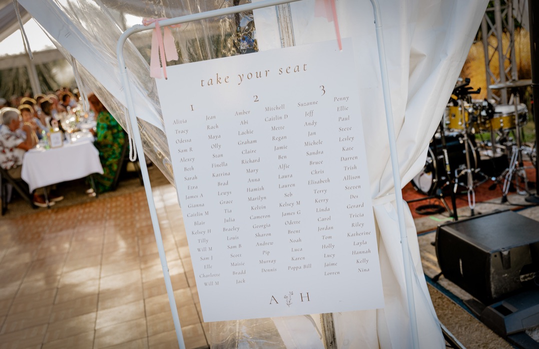 Big-Day Ready: Custom Signs That Set the Scene