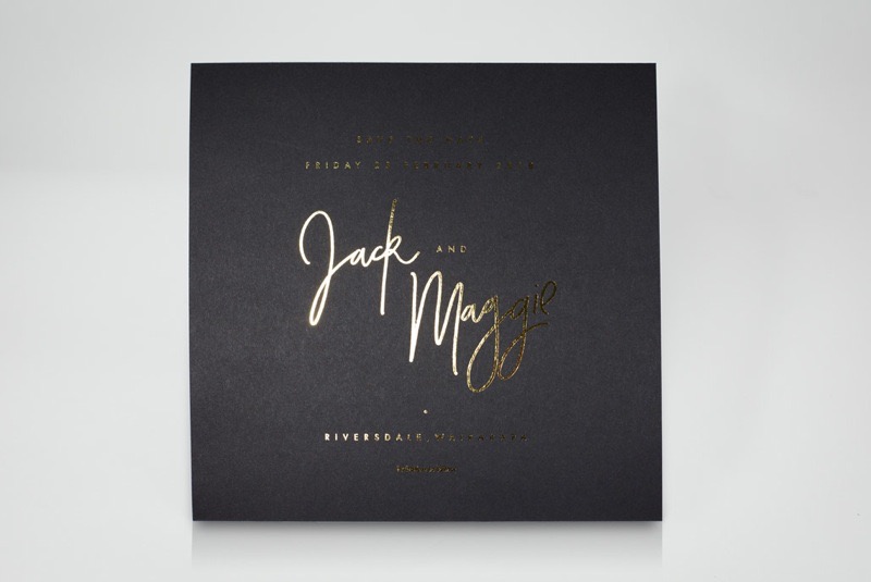 Jack & Maggie's save the date cards